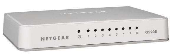 Router Netgear GS208-100PES White