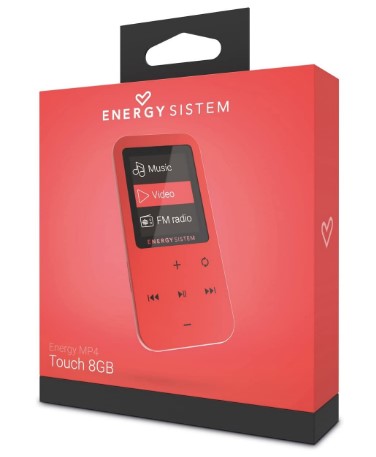 Reproductor MP4 Energy Sistem Touch 8GB Coral – Mobile Shop Pro