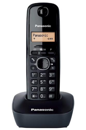 TELEFONO FIJO PANASONIC KX-TG1611 NEGRO