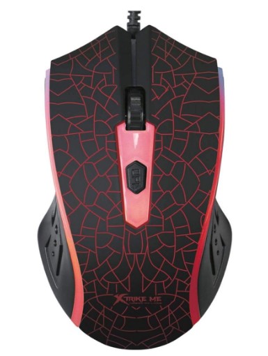 Mouse Gaming Strick Me GM-201 Negro