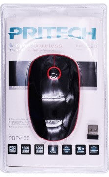 Mouse Pritech PBP-100 Negro