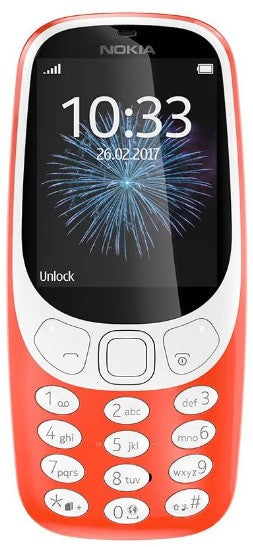 Nokia 3310 3G Anaranjado