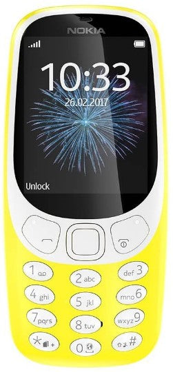 Nokia 3310 3G Amarillo
