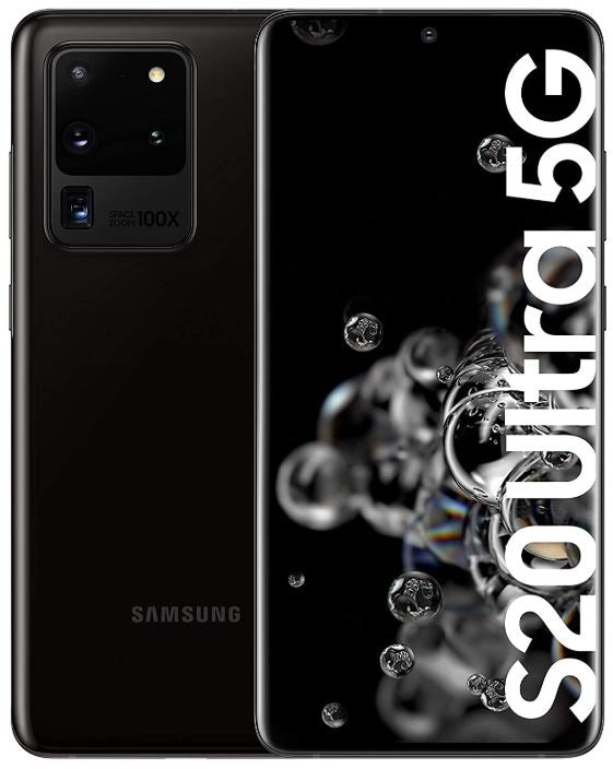 Samsung Galaxy S20 Ultra 5G 128GB Negro